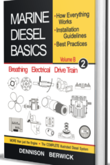 3D cover Volume B of Marine Diesel Basics 2 - How Everything Works