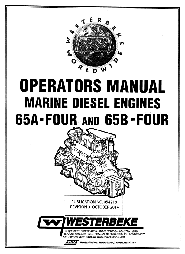 ENG Westerbeke 65AB Four Operators Manual