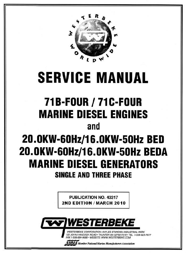 ENG Westerbeke 71BC Manual Service