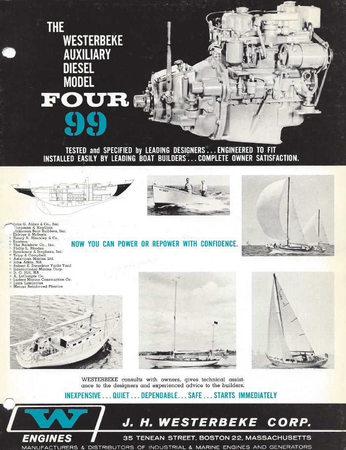 ENG Westerbeke 99 Four Specifications